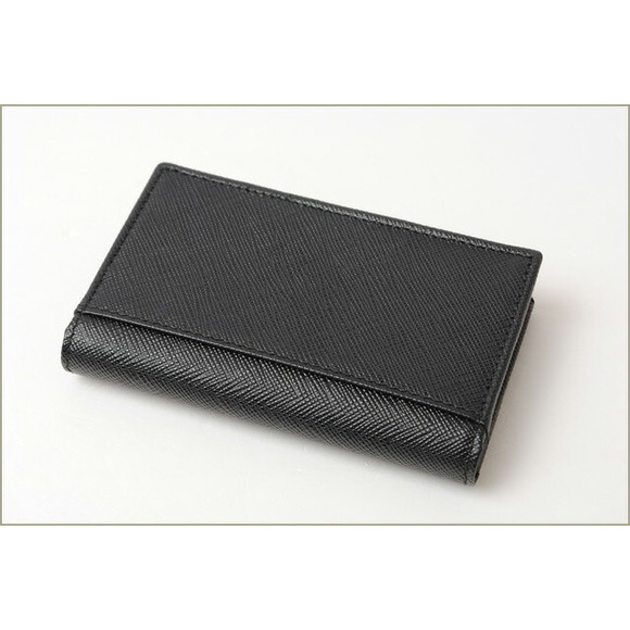 Prada Card Saffiano Bag Case Black - Picture 1 of 4
